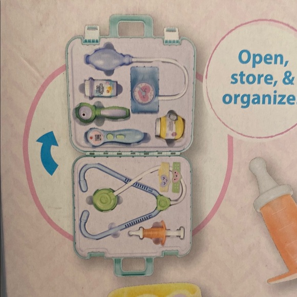 NIB - Perfectly Cute Take Care Doctor Kit - Blue 10pcs - Picture 6 of 10